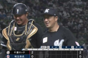 美馬、一死二三塁の大ピンチも中村マキノンのクリーンナップを連続三振！無失点で切り抜ける！