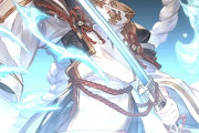 【グラブル】公式イラストの予告通り周年イベ2部ではバサラが登場！しかもイベバトルに光キャラで登場、奥義の演出の凝り具合から光リミの可能性？