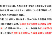 板橋区のパチンコ店「やすだ大山1号・2号店」の従業員が新型コロナウイルス陽性。従業員を総入れ替えして営業継続