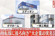 経産省「エディオン・タマホーム・一条工務店は下請けいじめてるヤバい企業。見せしめに吊し上げる」