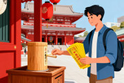 日本の「浅草寺」で中国人が冥銭（死者に捧げるお金）を使っておみくじを引いて炎上【タイ人の反応】
