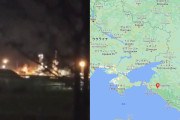 今度はイリスキーの石油精製施設が炎上、ウクライナ軍のドローン攻撃か