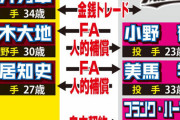 口ッテ楽天の実質大型トレード鈴木大地涌井酒居⇔美馬ハーマン小野西巻←全員成績悪化した理由