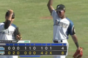日ハム11安打8得点で逆転勝利！！郡が走者一掃の逆転打！大田が攻守で躍動！