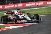 アルファロメオのライコネン、F1メキシコGPで8位入賞とかまだまだやれるな