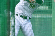 【悲報】阪神ルーキー前川、フリー打撃で柵越え0本ヒットも0本WWWWWWWWWWW