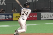 【速報】日ハム野村ジェームス、本拠地で待望のプロ初本塁打ｷﾀ━━━━(ﾟ∀ﾟ)━━━━!!