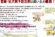 狂犬病の予防注射せず　小学生ら計12人をかんだ四国犬　群馬・伊勢崎市