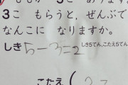 【小１】この算数の問題ムズすぎワロトァｗｗｗｗｗｗｗｗｗｗｗｗｗｗｗｗｗｗｗｗ