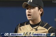 【vsヤクルト】日ハム、8回に堀のワイルドピッチで2点差に詰め寄られる
