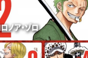 【漫画系】ワンピースの人気投票、ブルック23位フランキー30位