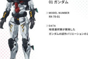 「01ガンダム」はすぐ立体化するだろうと思っていたのに