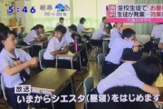 【朗報】昼寝を取り入れた高校、進学実績が爆増してしまうWiWiWiWiWiWiWiWiWiWiW