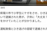 【悲報】小学生5人轢き逃げジジイ「たいしたことはないだろうと思っていた」事故直後に長野旅行へ