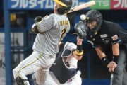 顔付近を通過するヤクルト投手の厳しい投球に阪神ファンがブーイング　小野寺、大山が慌ててよける
