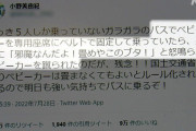 「ベビーカー畳めやこのブタ！」ツイ主は作家の小野美由紀さん(36)だった #事実だぞ |  許されてるんだから畳む必要ないし、これは暴言吐いた奴が100%悪い