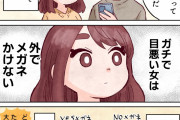 【悲報】目が悪い女は眼鏡をかけないと主張した漫画家、ボロクソに叩かれる