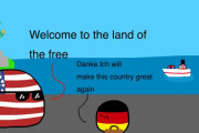【アメリカ】自由の国アメリカ【ポーランドボール】