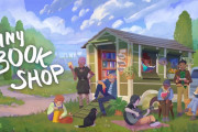 海辺の町で移動式の本屋さんを経営する『Tiny Bookshop』PS5版が2026年に発売予定！地元の人々と交流し居心地の良い本屋を作り上げる経営シミュレーション