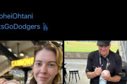 【悲報】大谷46号(ドジャースでの通算100号)ボール、球団スタッフのおっさんのサイン入りボールになるwwwwwww