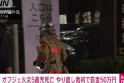 5歳児死亡 　神宮外苑ジャングルジム火災　元学生に罰金50万円　東京簡裁やり直しの裁判