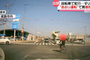 「ストレス解消のため」2代目ひょっこりはんが自転車でのあおり運転で書類送検