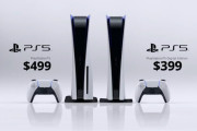 PS5 $499 PS5デジタルエディション$399