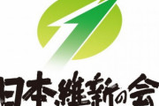日本維新の会　支持率で立憲民主党を抜き野党第一党に
