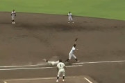 動画　高校球児、際どい判定で夏が終わる…