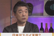 【パヨク発狂】橋下徹｢戦後、憲法9条で軍やスパイも持たない、ほんわかした日本。そうも言ってられない｣スパイ防止法が必要