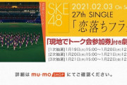 速報【SKE48】全10日！恋落ちフラグ『現地でトーク会参加券付き』販売のご案内！！！