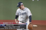 西武ギャレット、インズバ152キロで近藤を斬る
