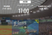 【試合実況】西武スタメン 先発:今井（2021.8.28）