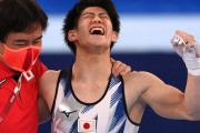 海外「オリンピック体操の橋本大輝選手、男子総合で金メダル」日本の躍進はすごいな！