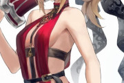 【FGO】ドレス姿のモーさんイラスト！！　大胆ドレスのモーさん最高です！！