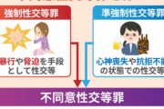 【悲報】「不同意性交罪」とかいう少子化加速の最終兵器がヤバすぎると話題にw