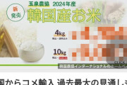 NHK「韓国米はいかがですか？4kg4100円、10kg9000円です」　←輸入する商社はどこ？