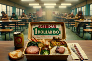 【緊急画像】アメリカの“1ドル弁当”がヤバすぎる