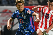 日本代表、パラグアイ代表から先制！ 新戦力・伊藤洋輝が左SBで躍動、代表復帰の鎌田大地も溌剌