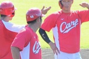 【カープ2軍】西川が1ヶ月半ぶりに実戦復帰！3番センターで出場し2四球！小園また猛打賞でウエスタン首位打者に！育成木下＆石原貴タイムリー！延長10回引き分け【10/6 広2-2中】