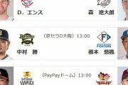 明日のオリックス先発、マグヌス中村wwwwwwwwwwwwwwwww