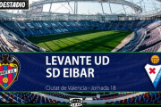 ◆リーガ◆18節 レバンテ×エイバル エイバル乾貴士先制ゴールも高い最終ラインの裏を突かれ2失点逆転負け