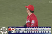【ヤクルト対広島15回戦】広島が７－５でヤクルトに逃げ切り勝利し１日で最下位脱出！８回ピンチで守護神フランスアが好投！堂林が３安打２打点！ヤクルトは再び最下位