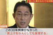 岸田首相｢賃金が毎年伸びる構造を作るんだああああ｣