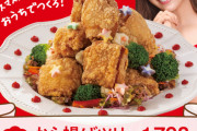 【画像】吉野家、クリスマスのチキン商戦に「唐揚げ」で殴り込みｗｗｗｗｗｗ