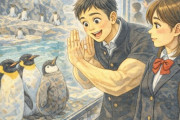 水族館デートしたときにイルカとペンギンのコーナーから一歩も動かない彼氏ｗ ずーっと「可愛いねぇ、凄いねぇ」って