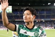 旗手怜央、セルティックと新たに5年契約！　古橋亨梧＆前田大然に続く　「一緒にもっともっと成功を」