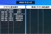 【悲報】専門家「野手が弱点で野手偏重ドラフトした中日は最低」