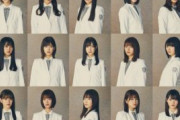 【櫻坂46】アー写を1枚に集めて見やすくした画像で比較