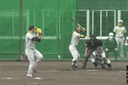 阪神　佐藤輝明が豪快“今季１号”　西純矢の注目対決でフォークをバックスクリーンへ